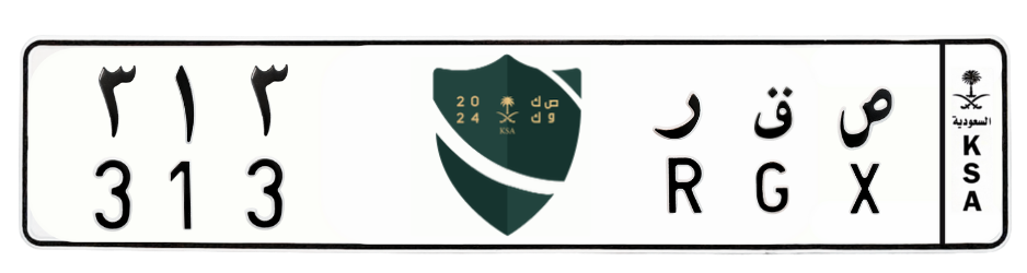 لوحة ص ق ر 313